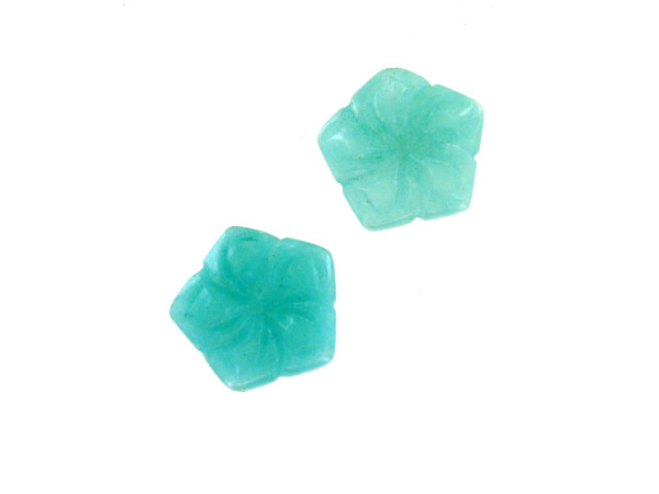 31MM Blue Jasper Redbug Stone Beads  Pack of 80