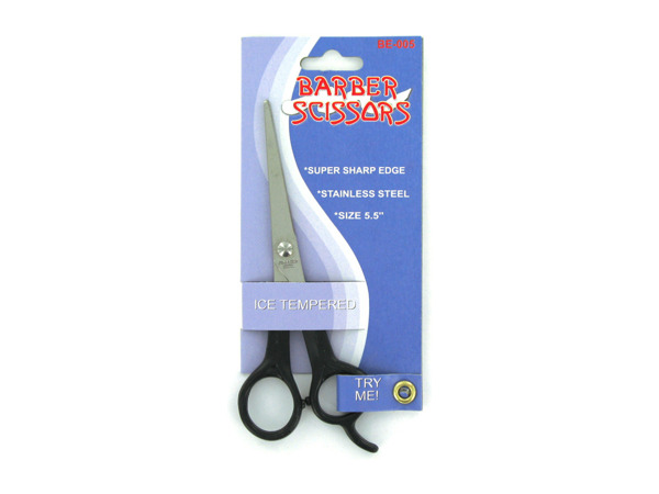 Be005-24 5 X 3/8" Long Steel Barber Scissor - Pack Of 24