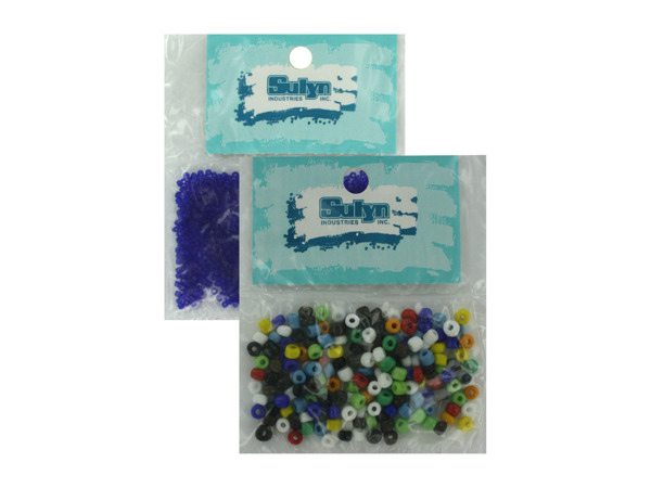 assorted seed beads  Pack of 50