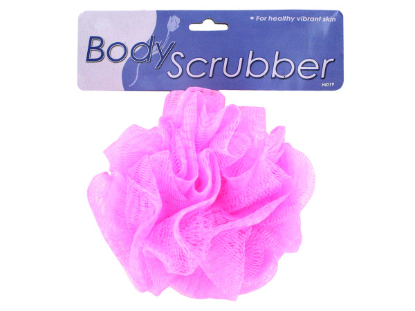 Body Scrubber -assorted Colors - Pack Of 24