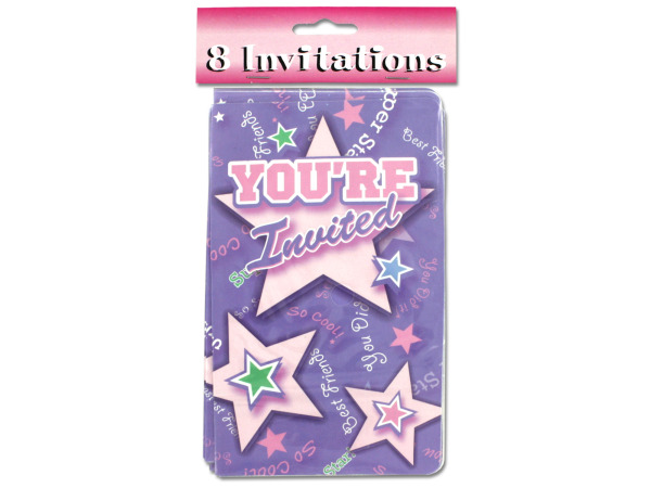 GymnasticsCheerleaderDance Invitations Pack of 96