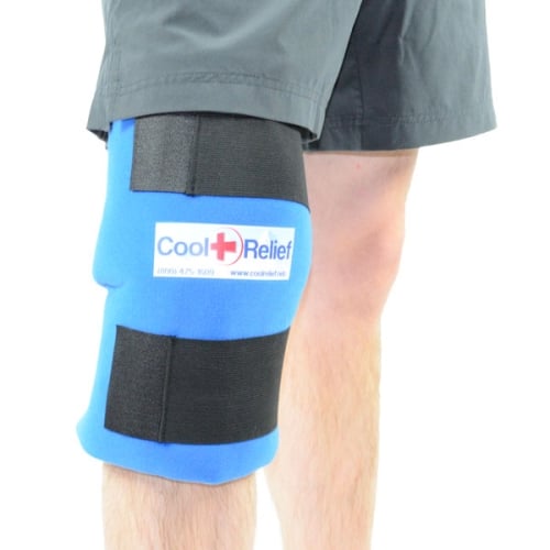 Crsk-1 Soft Gel Knee Ice Wrap By -1 Removeable Insert