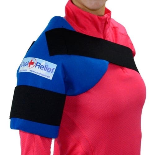 Crss-1 Soft Gel Shoulder Ice Wrap By -1 Removeable Insert