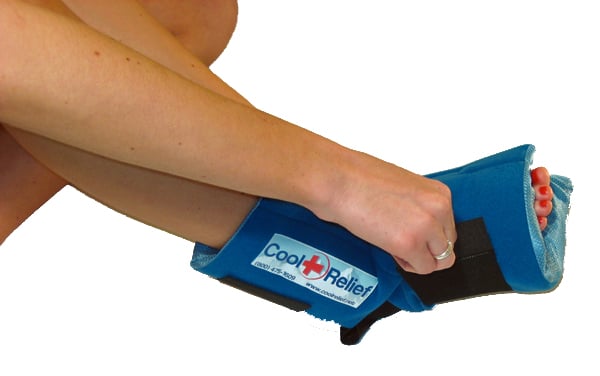 Crsf-1 Sofr Gel Foot Ice Wrap By -1 Set Of Inserts
