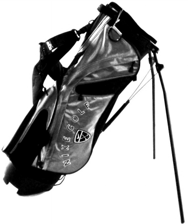 NIKE NIKETGBG0076 NIKE JR. EAGLE SILVER GOLF BAG