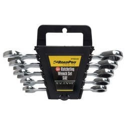 Rprw5sae Sae Ratcheting Wrench 5-piece Set