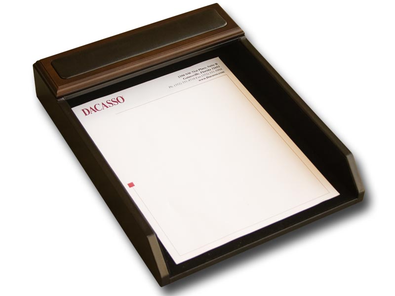 A8401 Wood Front-load Letter Tray