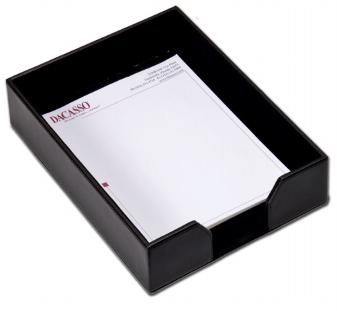 A1401 Econo-line Leather Front-load Letter Tray