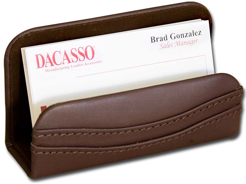 A3407 Leather Business Card Holder