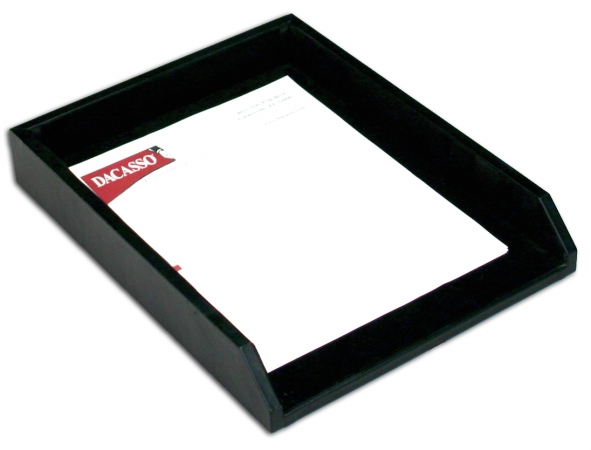 A1001 Leather Front-load Letter Tray