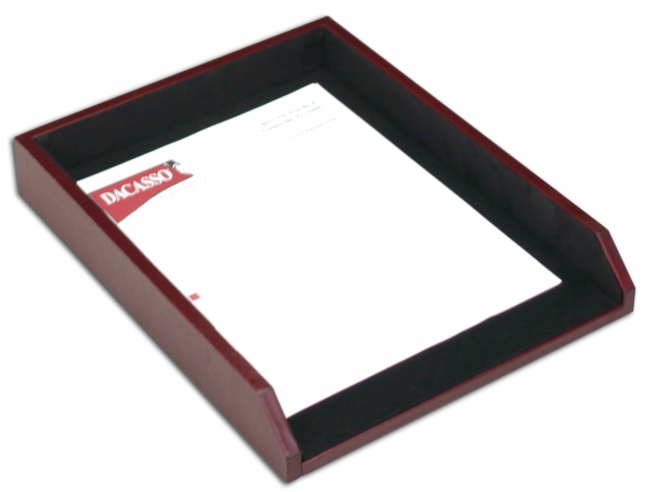 A7001 Leather Front-load Letter Tray