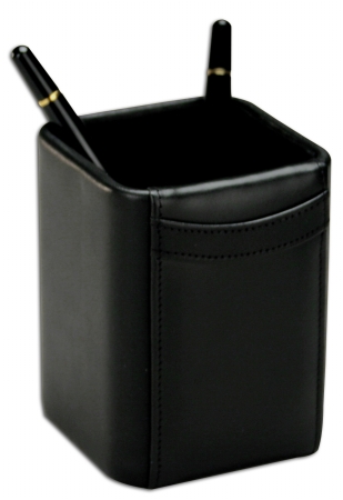 A1010 Square Leather Pencil Cup