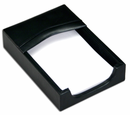 A1009 4 X 6 Leather Memo Holder - Desk Accessories