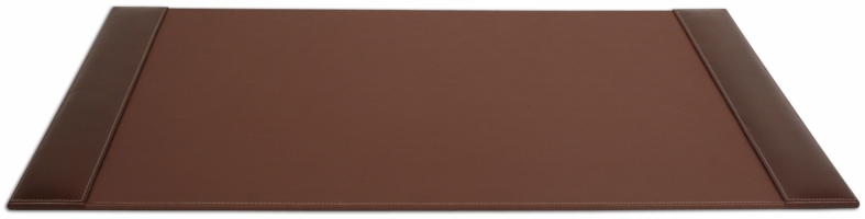 P3201 Rustic Leather 34x20 Desk Pad With Side Rails