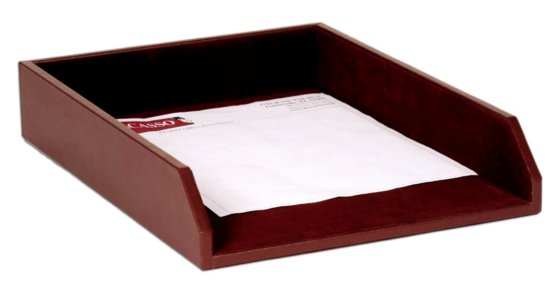 A3405 Leather Front-load Legal-size Tray