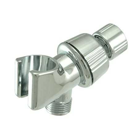 Handheld Shower Wall Mount Bracket With Hose Outlet Chrome