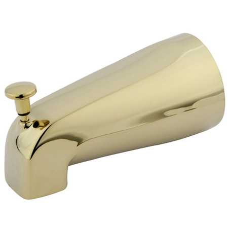 K189a2 K189a2 5 In. Zinc Tub Spout With Diverter Polished Brass