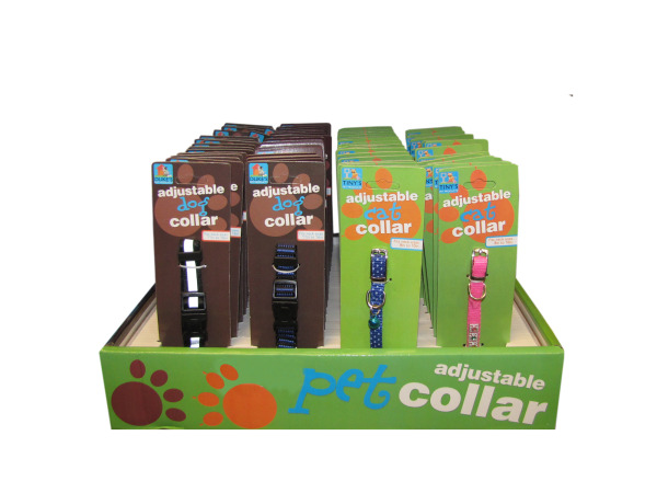 Cat & Dog Collars 3 Assorted - Pack Of 72