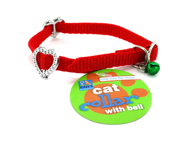 Cat Collar With Bell - Pack Of 96