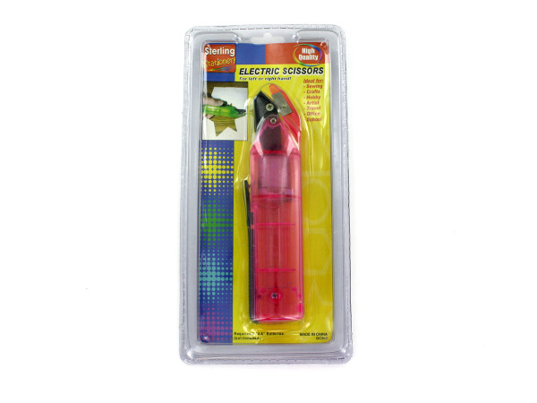 Batteryoperated scissors assorted colors  Pack of 96