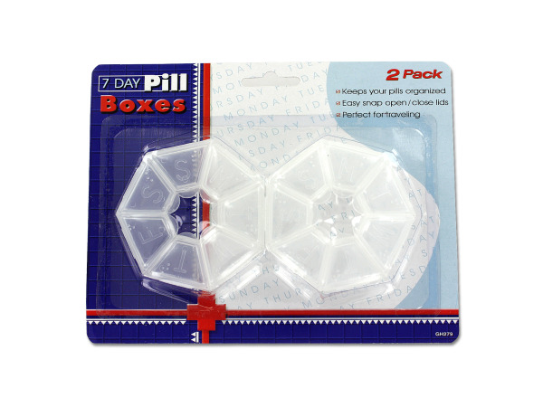7-day Pill Box Double Pack - Pack Of 96