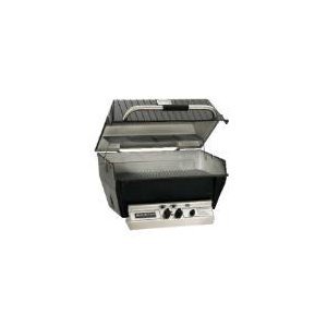 Deluxe Series H3xn Black Natural Gas Grill