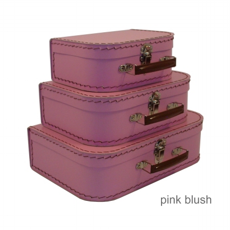 8942900 Kidstyle Euro Suitcases Pink Blush