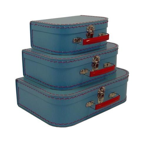 8943000 Kidstyle Euro Suitcases Soft Blue