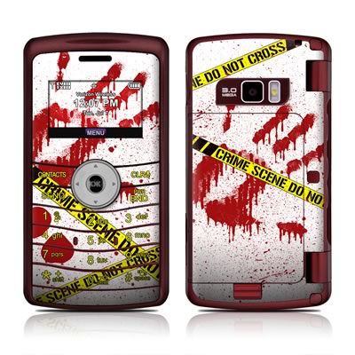 DecalGirl ENV3-CRIME-REV LG enV3 Skin - Crime Scene Revisited