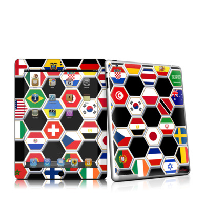 DecalGirl IPD2SFLAGS iPad 2 Skin  Soccer Flags