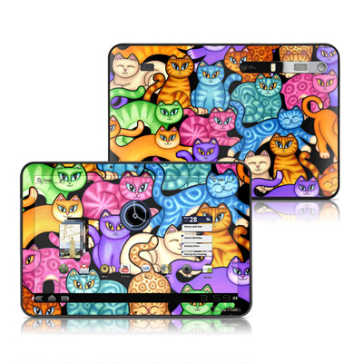 DecalGirl MXOMCLRKIT Motorola Xoom Skin Colorful Kittens DecalGirl MXOMCLRKIT Motorola Xoom Skin Colorful Kittens