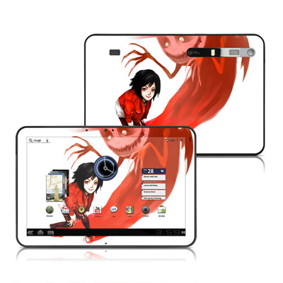 DecalGirl MXOMREDSHDO Motorola Xoom Skin Red Shadow DecalGirl MXOMREDSHDO Motorola Xoom Skin Red Shadow