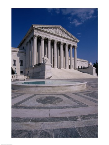 Sal10962025 Facade Of The U.s. Supreme Court Washington D.c. Usa -18 X 24- Poster Print