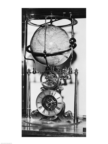 Sal2557642 American Clock Built In 1880 From The James Arthur Collection Of Clocks And Watches New York University -18 X 24- Poster Print