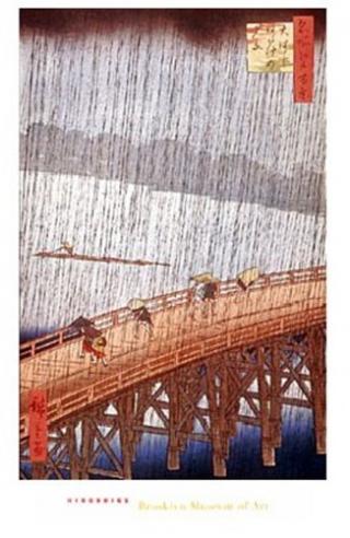 Tel2408 Sudden Shower -mini- Poster Print By Utagawa Hiroshige -9 X 12