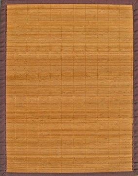 Amb0010-0069 6 Ft. X 9 Ft. Villager Natural Bamboo Area Rug