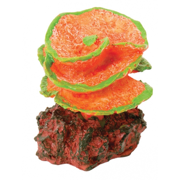 Pure Aquatic 029066 Design Elements Scroll Coral Aquarium Ornament