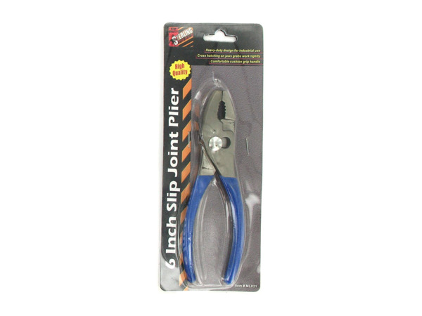Ml021-96 6" Slip Joint Pliers With Handle Is 3 1/2"l - Pack Of 96