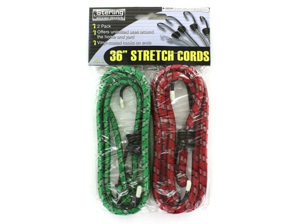 Ms010-72 Green/red Stretch Cord Set - Pack Of 72