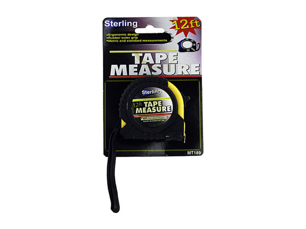 Mt189-24 25' Disp Carton Tape Measure - Pack Of 24