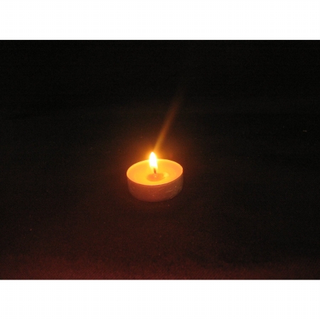 Light in the Dark LITDTLVANILLA25 Franch Vanilla Scented Tealight Candles Burn 4