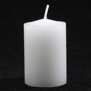 Light in the Dark LITDV1536 15 Hour White Unscented Votive Candles Set of 36
