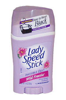 Lady Speed Stick Invisible Dry Deodorant Wild Freesia By For Women - 1.4 Oz Deodorant Stick