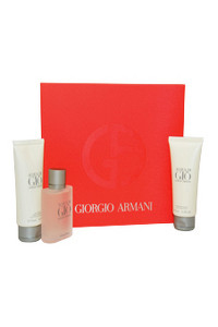 M-gs-2448 Acqua Di Gio By For Men - 3 Pc Gift Set 1.7oz Edt Spray 2.5oz All Over Body Shampoo 2.5oz After Shave Balm