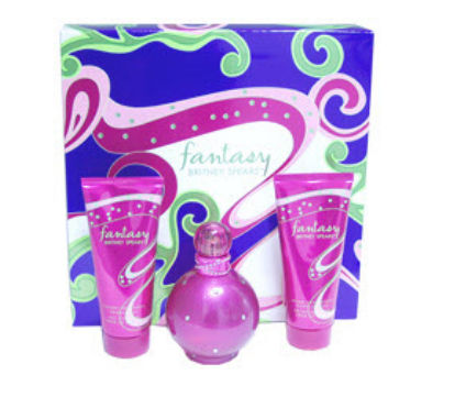 Fantasy By For Women - 3 Pc Gift Set 3.3oz Edp Spray 3.3oz Body Souffle 3.3oz Shower Gel