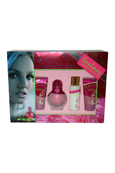 Fantasy Bath Set Britney Spears WGS2812 Fantasy by Britney Spears for Women 4 Pc Gift Set 1.7oz EDP Spray#44; 1.7oz Shower Gel#44; 1.7oz Bubble Bath#44; 1.7oz Body Souffle