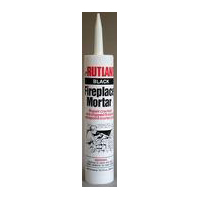 Rutland 10.3 Oz Cartridge Fireplace Mortar  Black