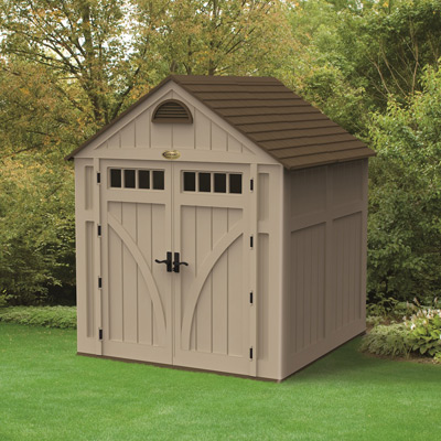 Suncast BMS7700 7x7 Blow Molded Storage Shed