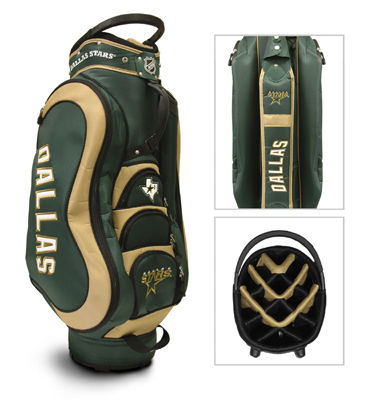 Team Golf 13835 NHL Dallas Stars Medalist Cart Bag 14 Way