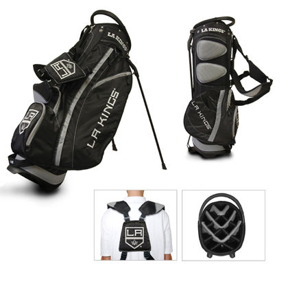 Team Golf 14228 NHL Los Angeles Kings Fairway StandCarry Bag 14 Way